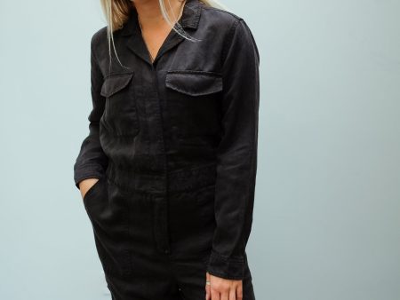 RAILS Dixon jumpsuit in coal Online Hot Sale