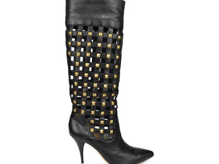 Oscar de la Renta Knee-High Boots - Women s 40 Discount