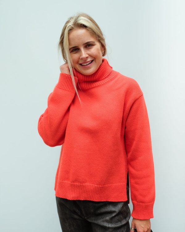 LOR Isla Knit in Orange Hot on Sale