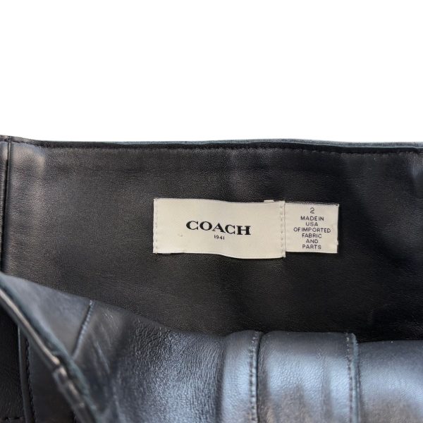 Coach Leather Skirt - Women s 2 Supply