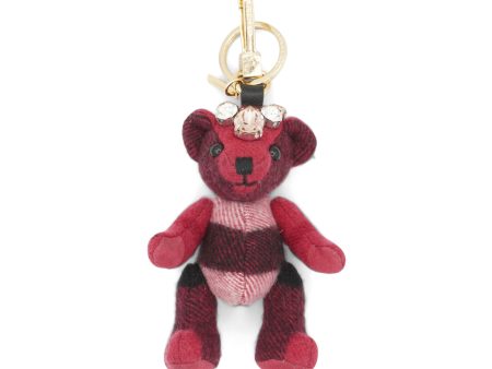 Burberry  Thomas Teddy Bear Crystal  Key Chain Cheap