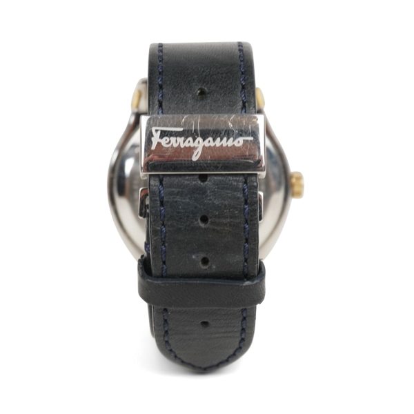 Salvatore Ferragamo Round Watch Hot on Sale