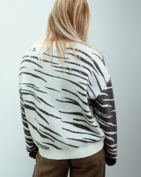 RAILS Lana knit in abstract tiger Online Sale